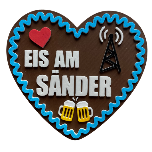 Lebkuchenherz - Eis am Sänder