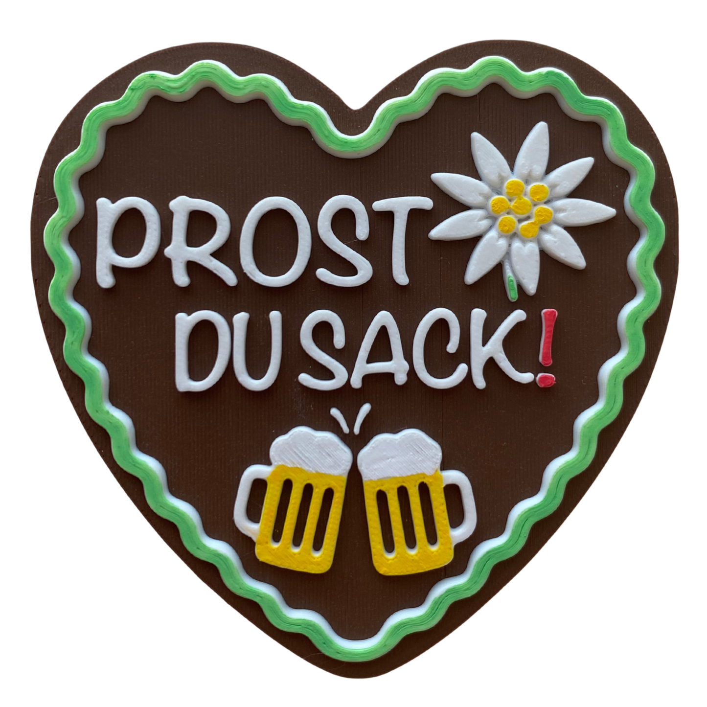 Lebkuchenherz - Prost du Sack!