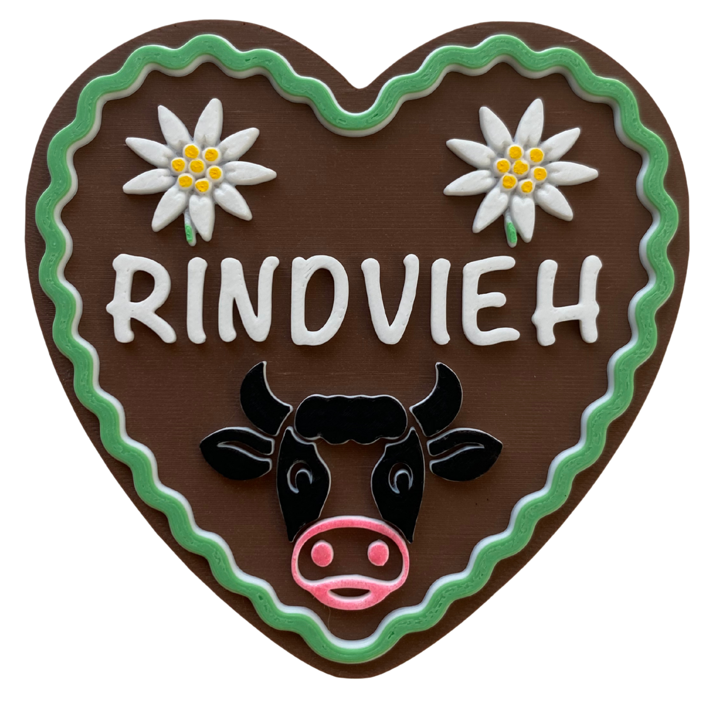 Lebkuchenherz - Rindvieh