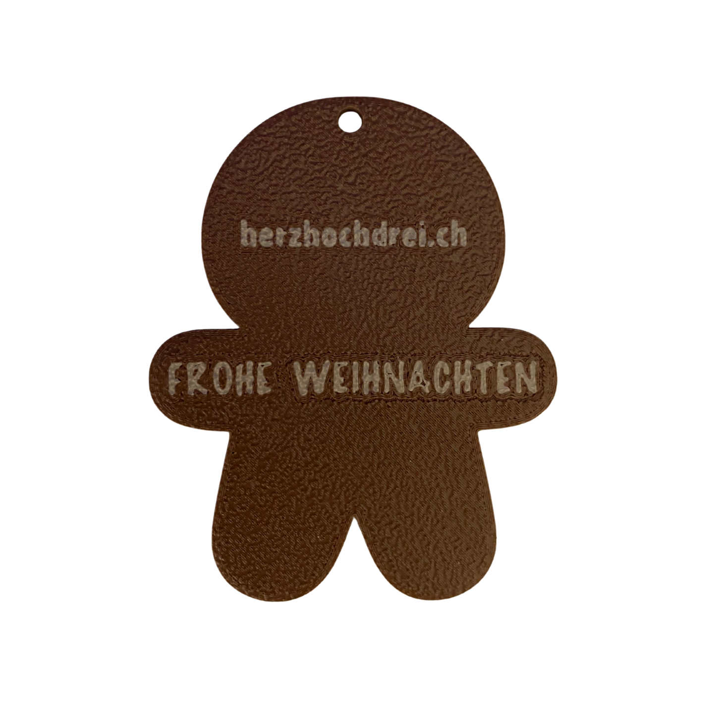 Personalisierte Gingerbread-Figur (3D-Druck)