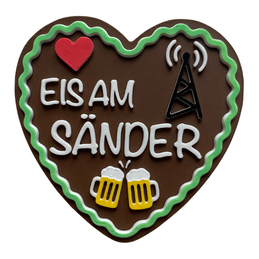 Lebkuchenherz - Eis am Sänder