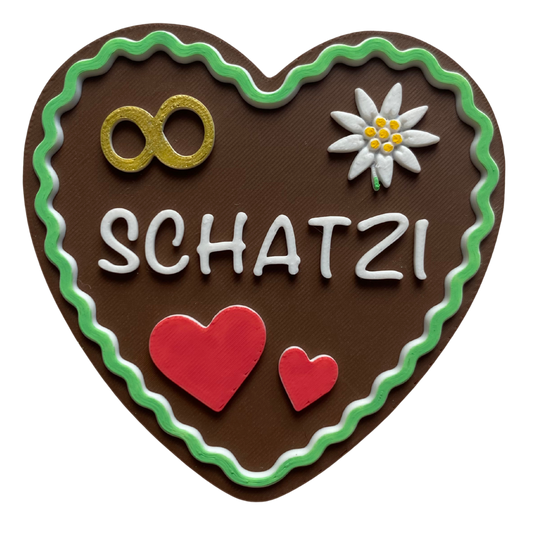 Lebkuchenherz - Schatzi