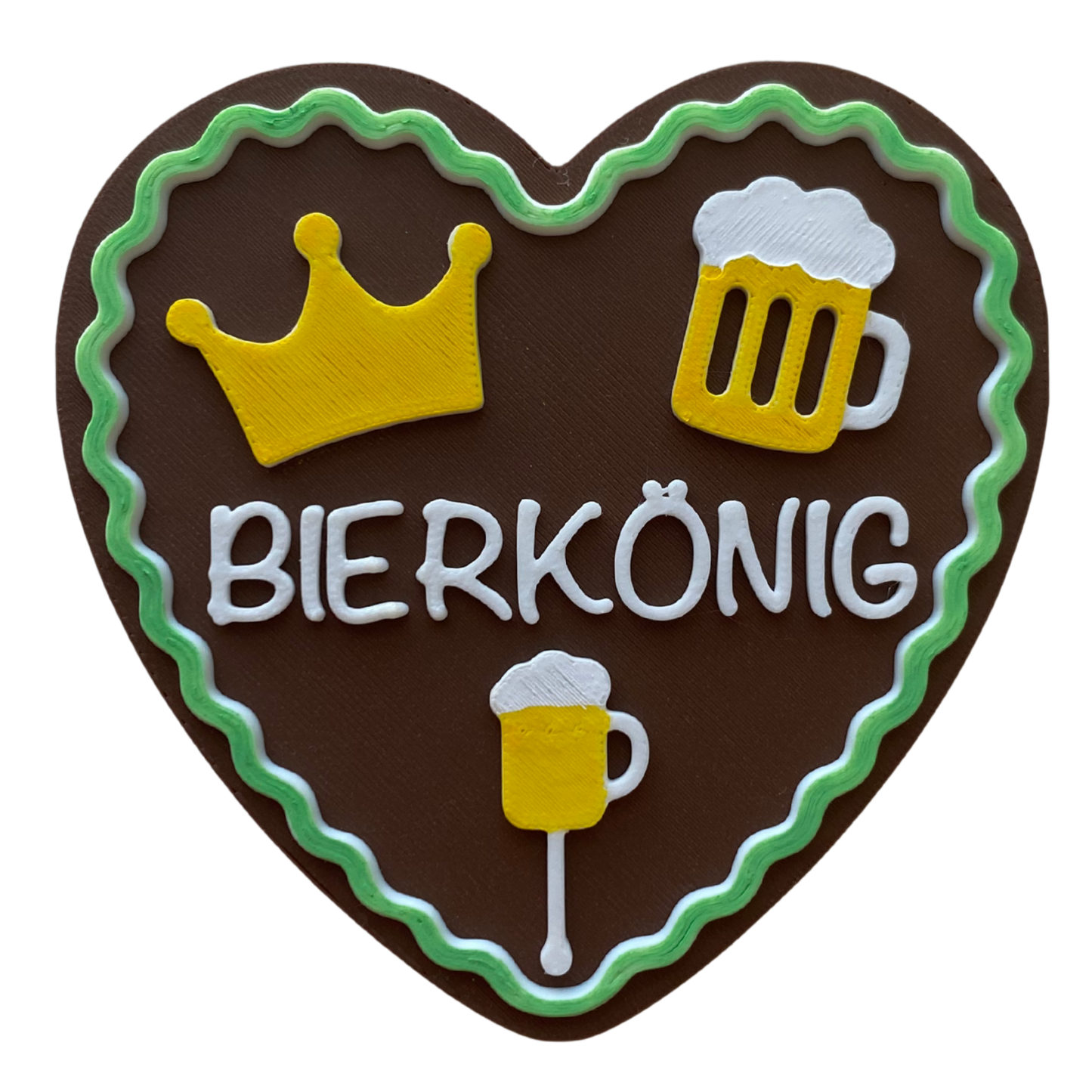 Lebkuchenherz - Bierkönig
