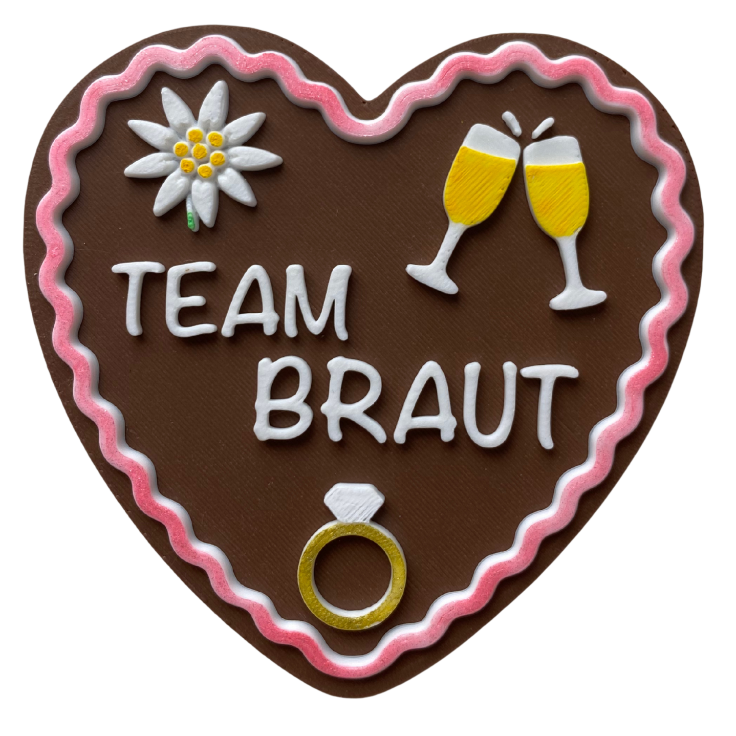 Lebkuchenherz - Team Braut